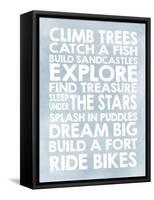 Climb Trees-Erin Clark-Framed Stretched Canvas