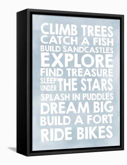 Climb Trees-Erin Clark-Framed Stretched Canvas