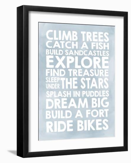 Climb Trees-Erin Clark-Framed Giclee Print