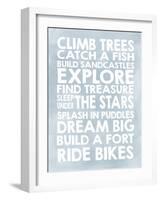 Climb Trees-Erin Clark-Framed Giclee Print