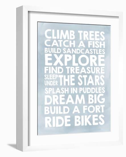 Climb Trees-Erin Clark-Framed Giclee Print