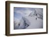 Climber Approaching a Peak in Western Montana, Rocky Mountains, Lake County-Steven Gnam-Framed Photographic Print