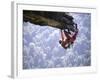 Climber on Edge of Rock, USA-Michael Brown-Framed Photographic Print