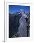 Climber on the Summit of a Rock Tower, Chile-Pablo Sandor-Framed Photographic Print