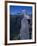 Climber on the Summit of a Rock Tower, Chile-Pablo Sandor-Framed Photographic Print