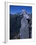 Climber on the Summit of a Rock Tower, Chile-Pablo Sandor-Framed Photographic Print