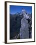 Climber on the Summit of a Rock Tower, Chile-Pablo Sandor-Framed Photographic Print