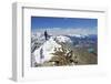 Climber on the Summit of the Matterhorn, 4478M, Zermatt, Valais, Swiss Alps, Switzerland, Europe-Christian Kober-Framed Photographic Print