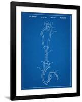 Climber's Caribiner Patent-null-Framed Art Print