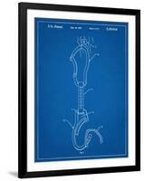 Climber's Caribiner Patent-null-Framed Art Print