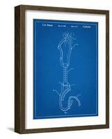 Climber's Caribiner Patent-null-Framed Art Print