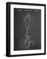 Climber's Caribiner Patent-null-Framed Art Print