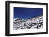 Climbers ascending Aconcagua, the highest mountain in the Americas and one of the Seven Summits-David Pickford-Framed Photographic Print