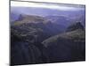 Climbers Checking out Mountain Tops, Madagascar-Michael Brown-Mounted Photographic Print