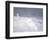 Climbers Crossing a Dark and Snowy Khumbu Ice Fall, Nepal-Michael Brown-Framed Photographic Print