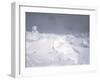 Climbers Crossing a Dark and Snowy Khumbu Ice Fall, Nepal-Michael Brown-Framed Photographic Print