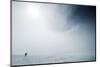 Climbers Emerge from the Clouds En Route to Camp 2 on Vinson Massif, Antarctica-Kent Harvey-Mounted Photographic Print