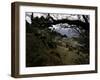 Climbers Hiking Through Small Mountain Village, Nepal-David D'angelo-Framed Photographic Print