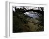 Climbers Hiking Through Small Mountain Village, Nepal-David D'angelo-Framed Photographic Print