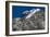 Climbers make their way to summit of Lobuche, 6119m peak in Khumbu (Everest), Nepal, Himalayas-Alex Treadway-Framed Photographic Print