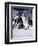 Climbers Nesr the High Camp at the North Col of Everest-Michael Brown-Framed Premium Photographic Print