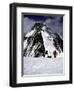 Climbers Nesr the High Camp at the North Col of Everest-Michael Brown-Framed Premium Photographic Print