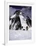 Climbers Nesr the High Camp at the North Col of Everest-Michael Brown-Framed Photographic Print