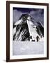 Climbers Nesr the High Camp at the North Col of Everest-Michael Brown-Framed Photographic Print