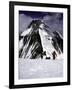 Climbers Nesr the High Camp at the North Col of Everest-Michael Brown-Framed Photographic Print