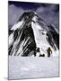 Climbers Nesr the High Camp at the North Col of Everest-Michael Brown-Mounted Photographic Print