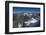 Climbers on a snowfield approaching the Aiguile du Midi, 3842m, Graian Alps, Chamonix, Haute Savoie-James Emmerson-Framed Photographic Print