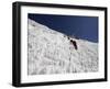 Climbers on An Ice Wall, Island Peak 6189M, Sagarmatha National Park, Himalayas-Christian Kober-Framed Photographic Print