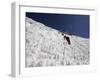 Climbers on An Ice Wall, Island Peak 6189M, Sagarmatha National Park, Himalayas-Christian Kober-Framed Photographic Print