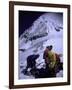 Climbers on Everest, Nepal-Michael Brown-Framed Photographic Print