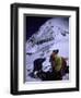 Climbers on Everest, Nepal-Michael Brown-Framed Photographic Print