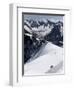 Climbers on Mont Blanc, Aiguille Du Midi, Mont Blanc Massif, Haute Savoie, French Alps, France, Eur-Angelo Cavalli-Framed Photographic Print