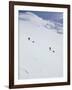 Climbers on Mount Mckinley, Alaska, USA-John Warburton-lee-Framed Photographic Print