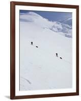 Climbers on Mount Mckinley, Alaska, USA-John Warburton-lee-Framed Photographic Print