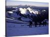 Climbing Aconcagua, Argentina-Michael Brown-Stretched Canvas