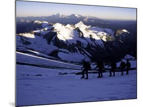 Climbing Aconcagua, Argentina-Michael Brown-Mounted Photographic Print