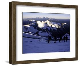 Climbing Aconcagua, Argentina-Michael Brown-Framed Photographic Print