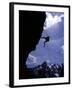 Climbing Baxter Pinnacle, Grand Teton National Park, Wyoming, USA-Howie Garber-Framed Premium Photographic Print