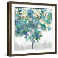 Climbing Blue-Eva Watts-Framed Art Print