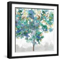 Climbing Blue-Eva Watts-Framed Art Print