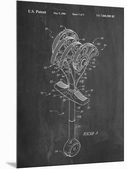 Climbing Cam, Omega Pacific Link Cam Patent-null-Mounted Art Print