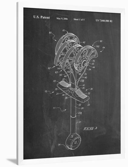 Climbing Cam, Omega Pacific Link Cam Patent-null-Framed Premium Giclee Print