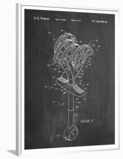 Climbing Cam, Omega Pacific Link Cam Patent-null-Framed Premium Giclee Print