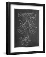 Climbing Harness Patent-null-Framed Art Print