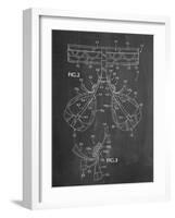 Climbing Harness Patent-null-Framed Art Print