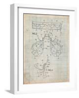 Climbing Harness Patent-Cole Borders-Framed Art Print